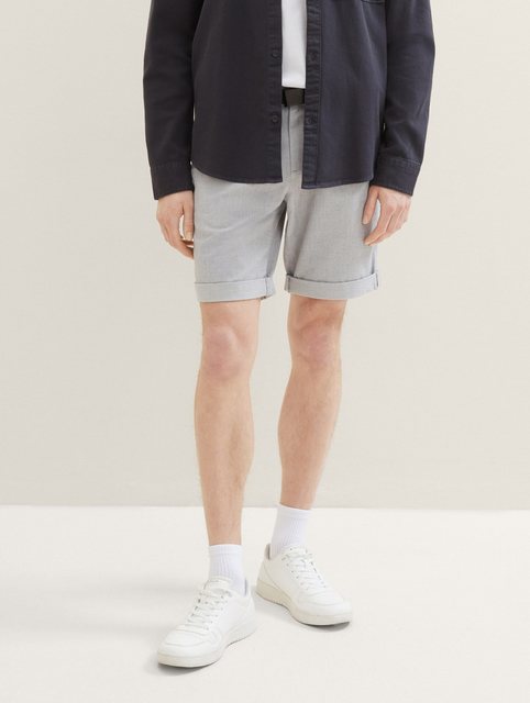 TOM TAILOR Denim Shorts Chinoshorts mit Gürtel günstig online kaufen