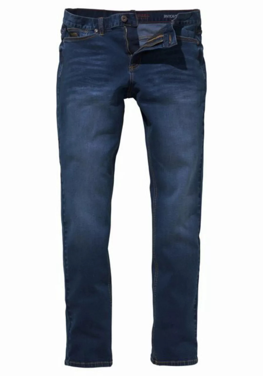 Bruno Banani Straight-Jeans Hutch gerade Beinform, mit Destroyed-Effekten, günstig online kaufen