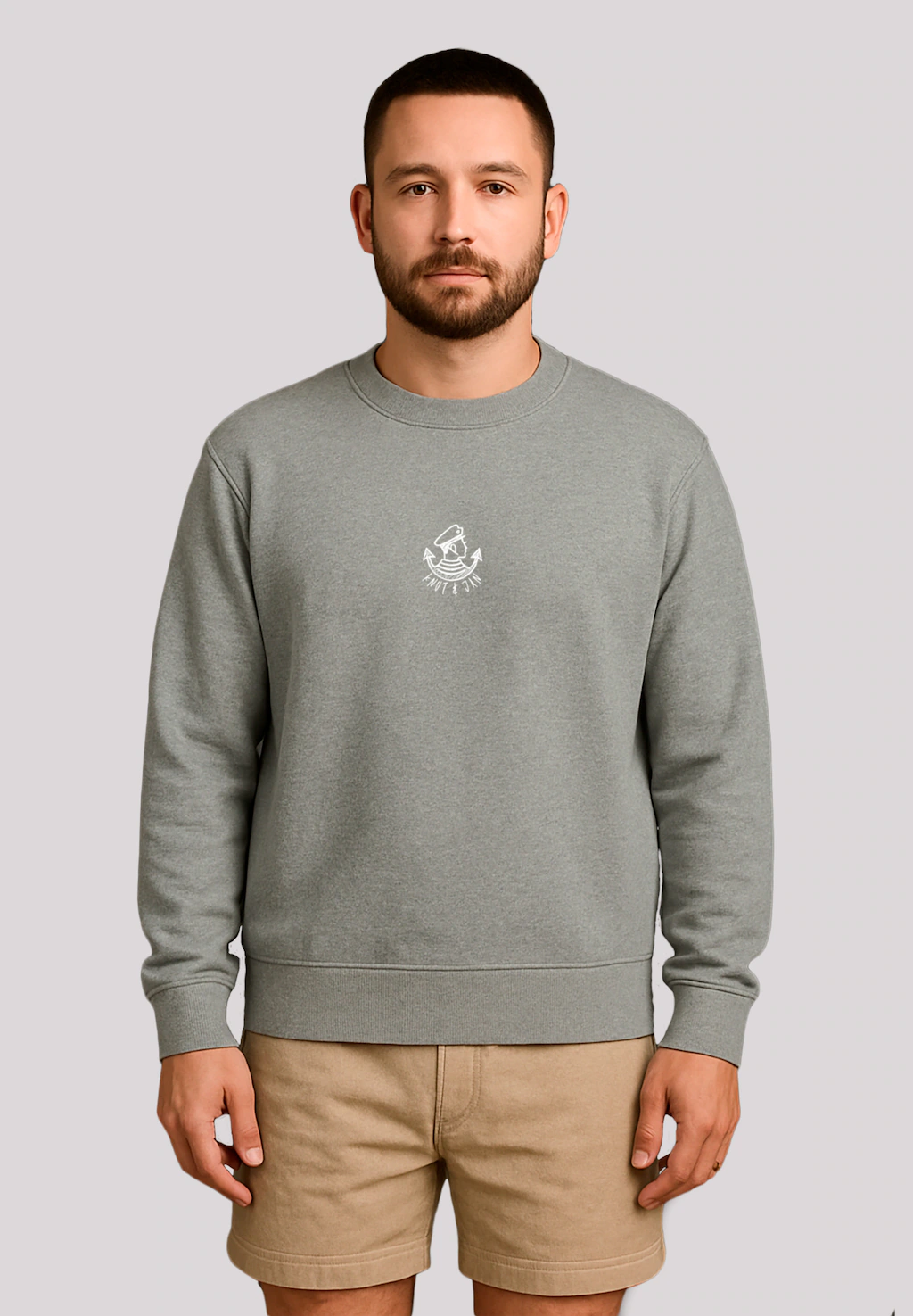 F4NT4STIC Sweatshirt "Knut & Jan Scribble Logo", Premium Qualität, Knut & J günstig online kaufen