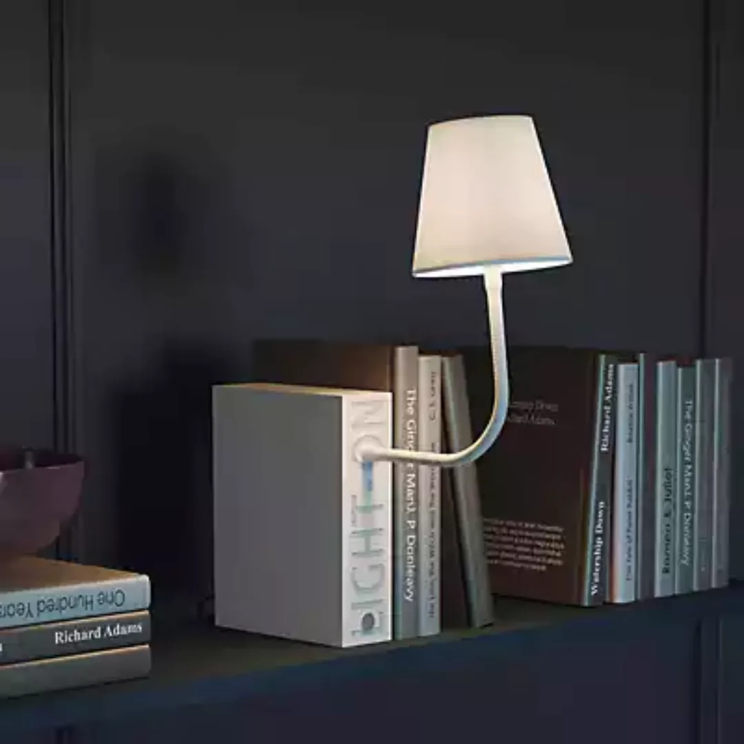 Top Light Light On Silk Tisch- und Bücherleuchte, weiß matt günstig online kaufen