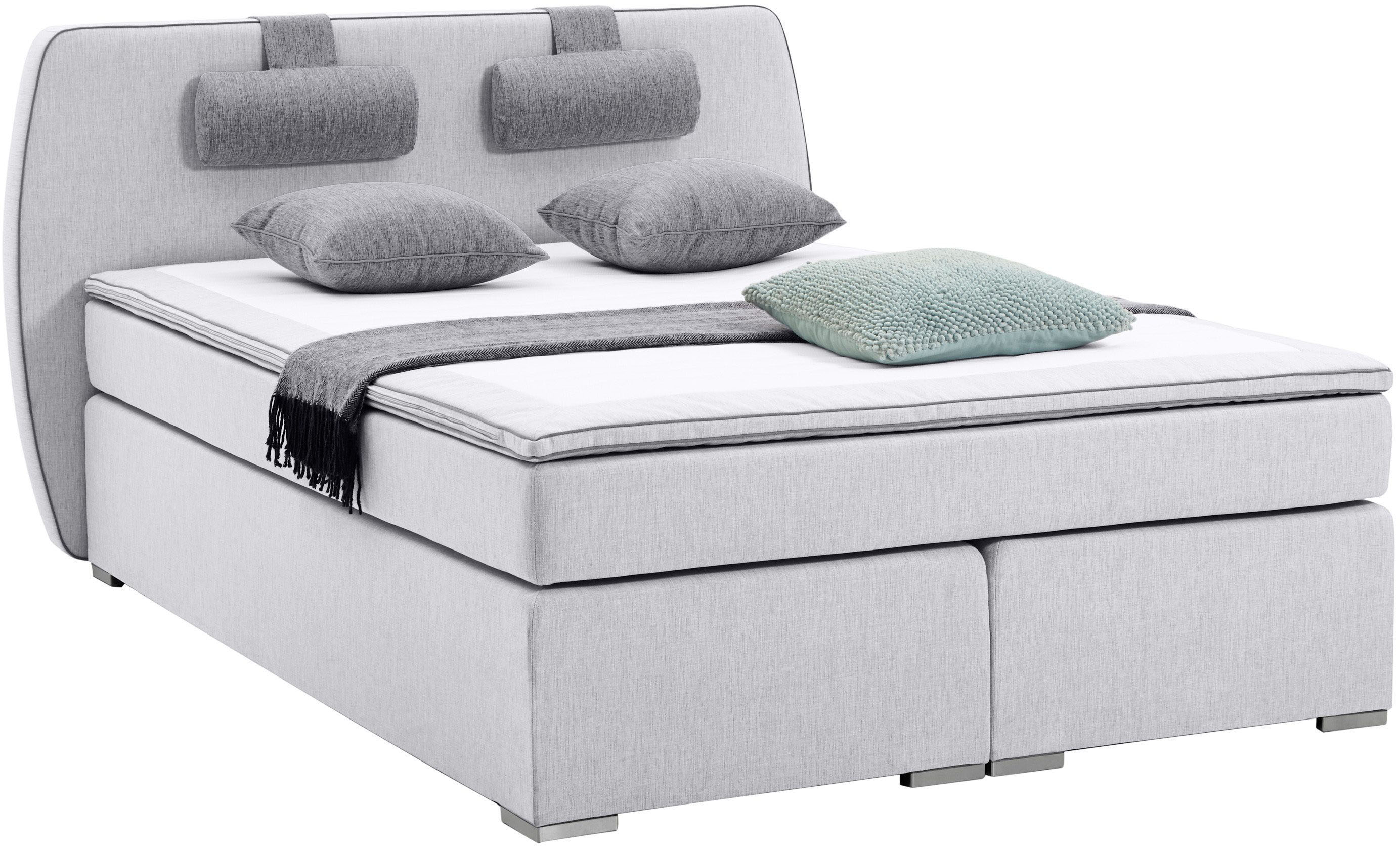 ATLANTIC home collection Boxspringbett "Rex", mit Topper und verstellbaren günstig online kaufen