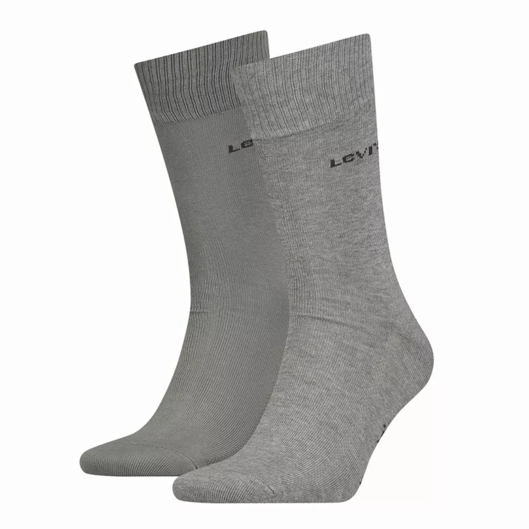 LEVI´S Unisex 2er Pack Socken - Regular Cut, einfarbig günstig online kaufen
