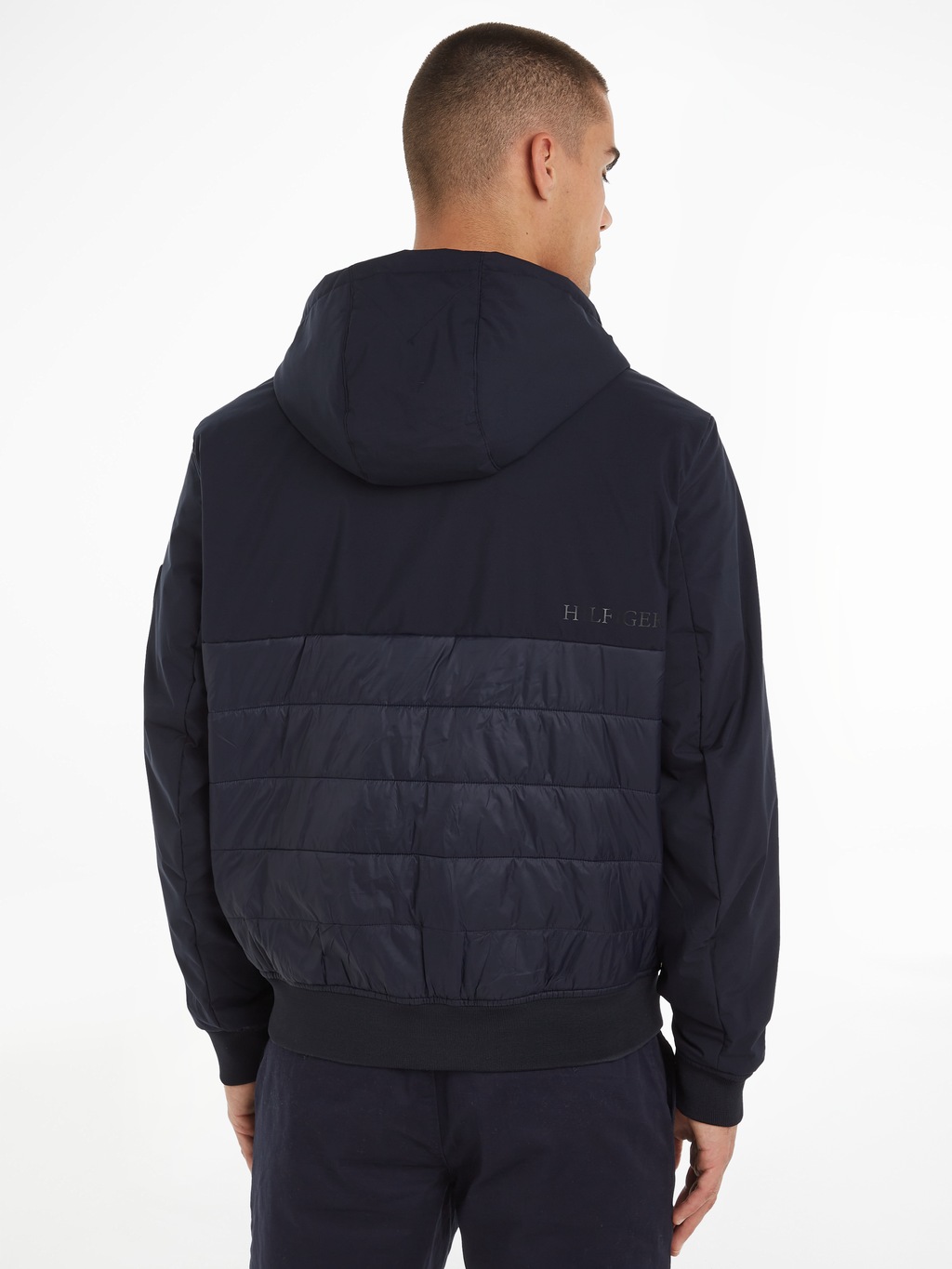 Tommy Hilfiger Steppjacke "CL MIX MEDIA HOODED JACKET" günstig online kaufen