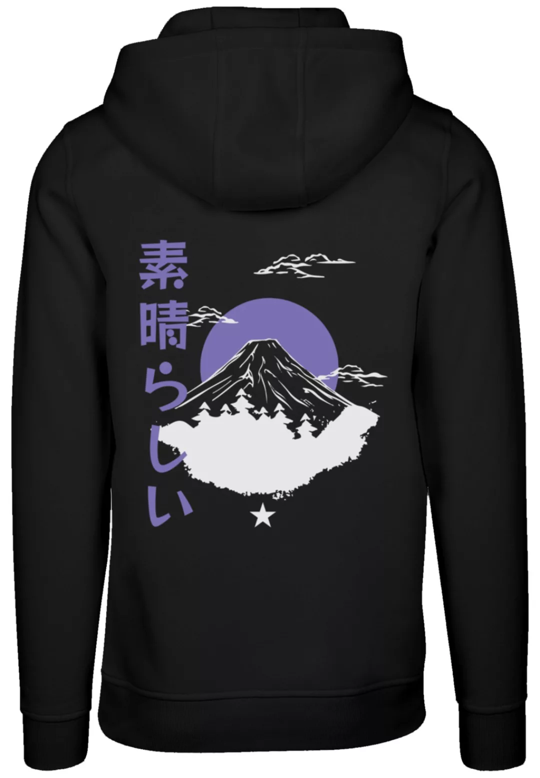 F4NT4STIC Kapuzenpullover "Mount Fuji", Hoodie, Warm, Bequem günstig online kaufen