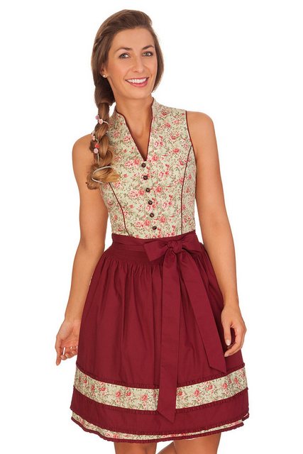 Alpenfee Tracht Dirndl Mini Dirndl 2tlg. - HANNAH - schilf günstig online kaufen