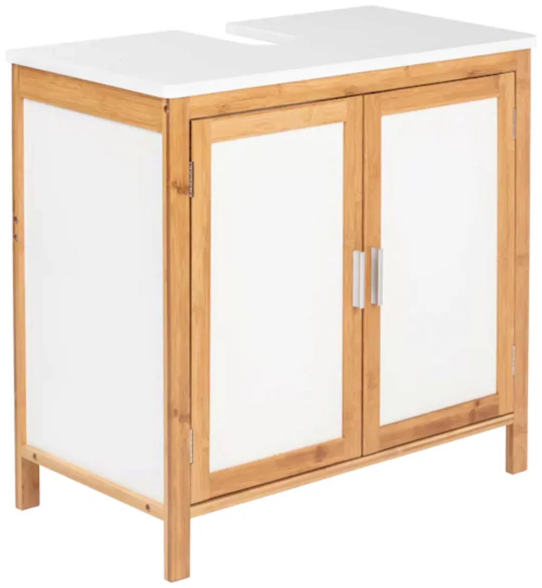 WENKO Waschbeckenunterschrank Finja BxTxH: 65x33x60 cm günstig online kaufen