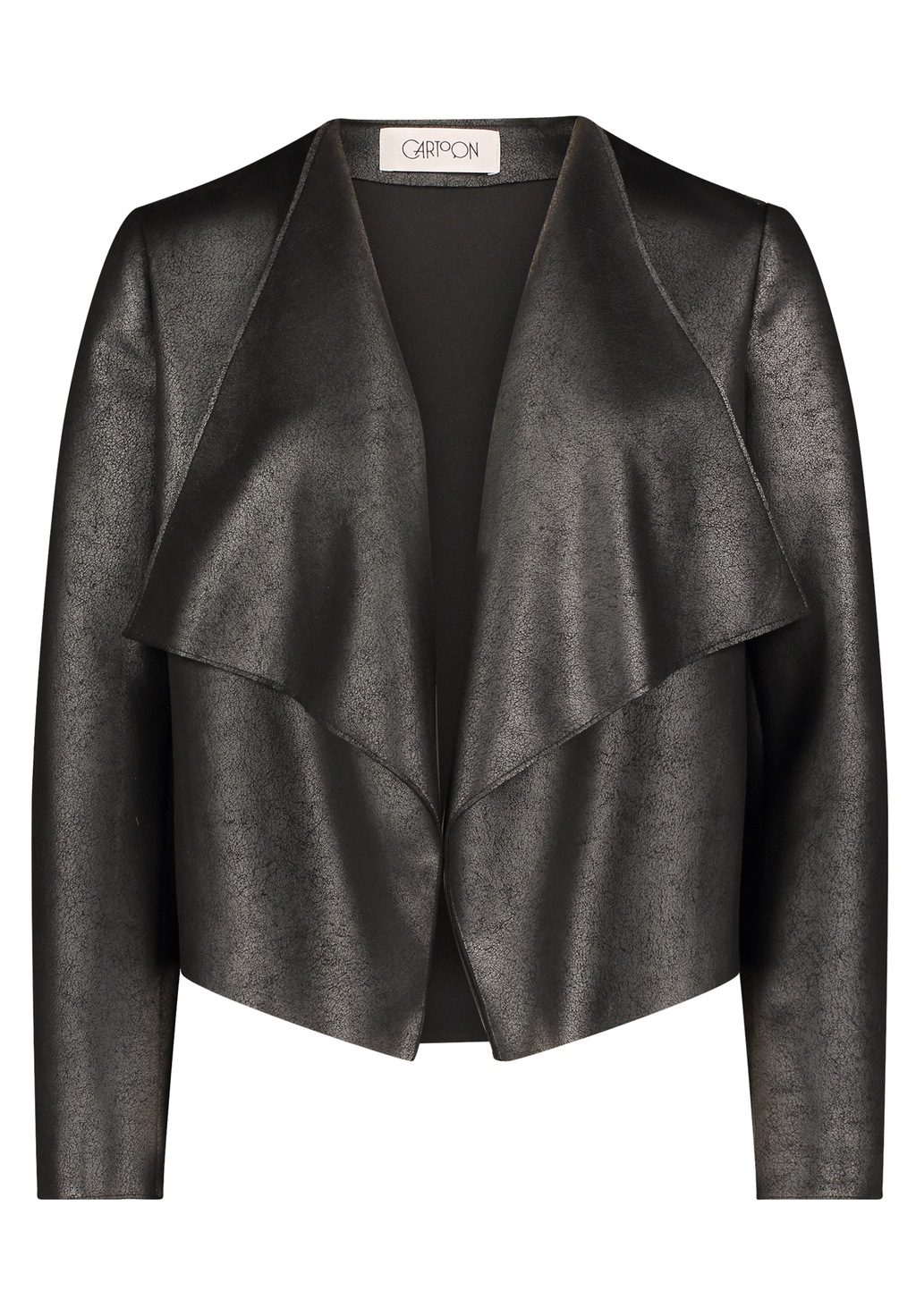 Cartoon Jackenblazer "Cartoon Damen Blazer-Jacke mit offenem Saum", Materia günstig online kaufen