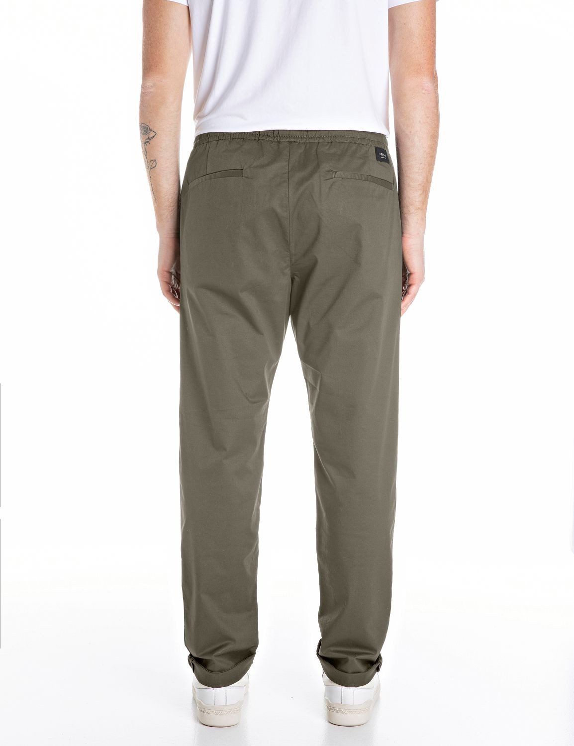 Replay Schlupfhose Regular Fit mit elastischem günstig online kaufen