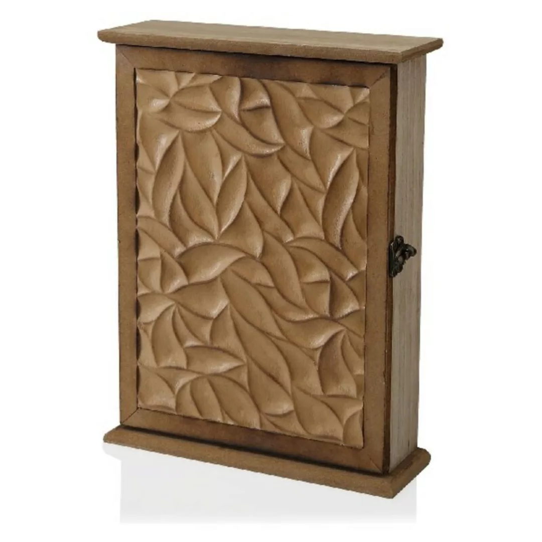 Schlüsselschrank Natürlich Holz Mdf (6,5 X 27 X 20 Cm) günstig online kaufen