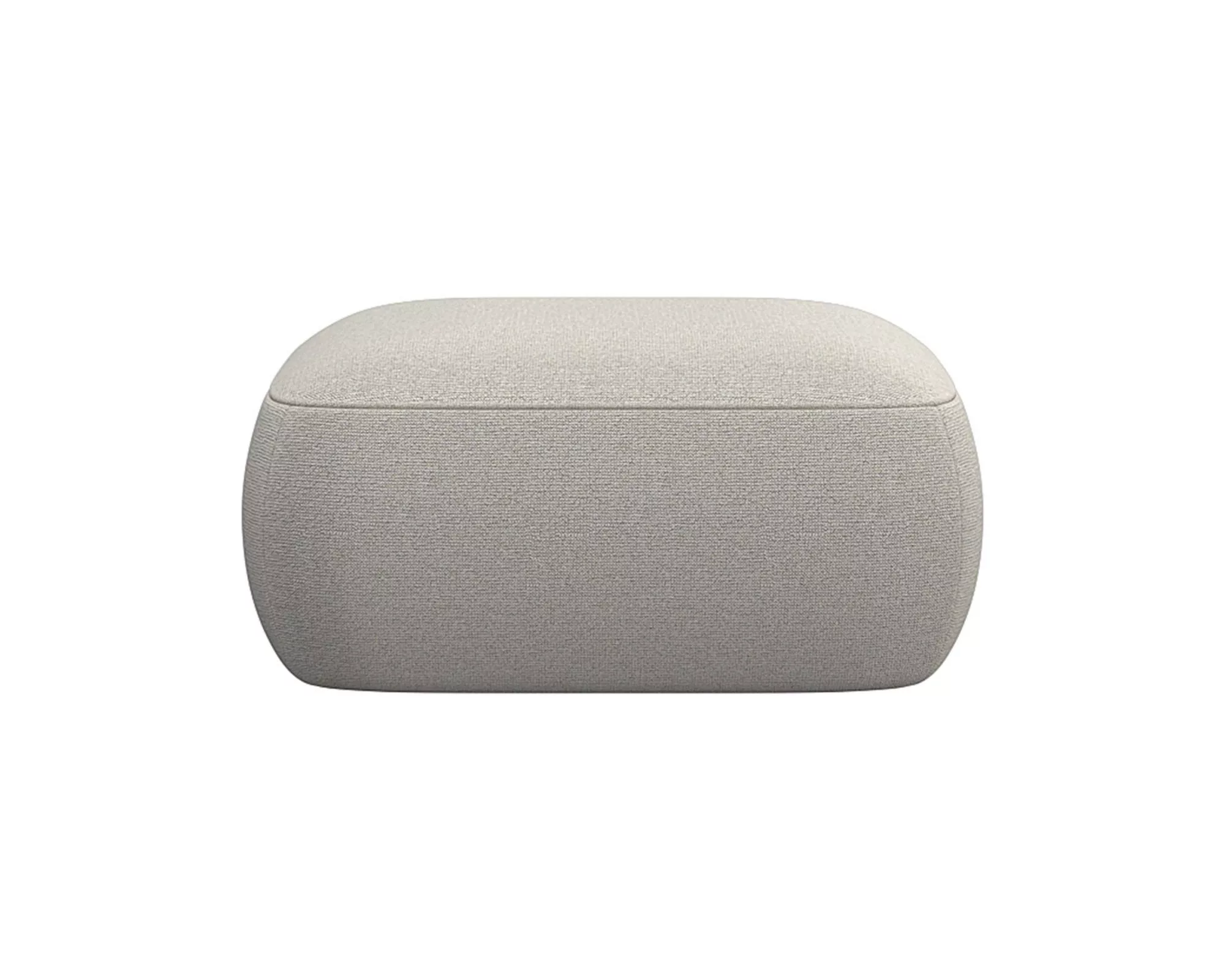 FLEXLUX Pouf »Torino, rund, bodennah, Sitzhocker, Polsterhocker«, Modernes, günstig online kaufen