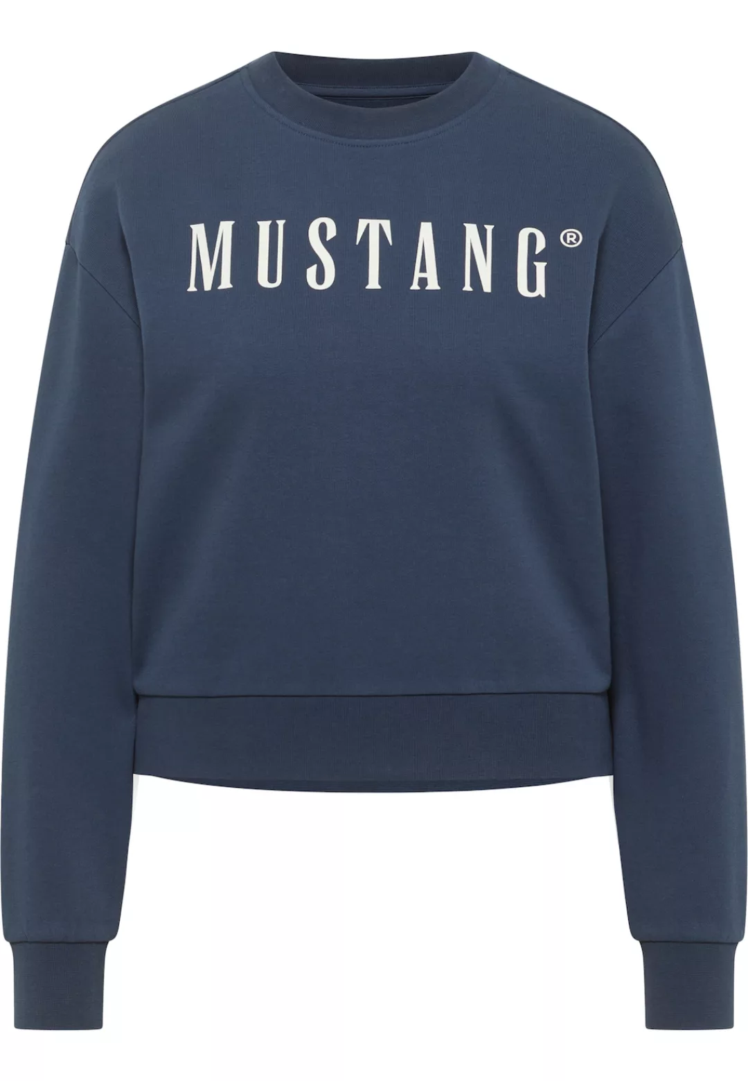 MUSTANG Sweatshirt "Style Lindsey", mit Logoprint günstig online kaufen