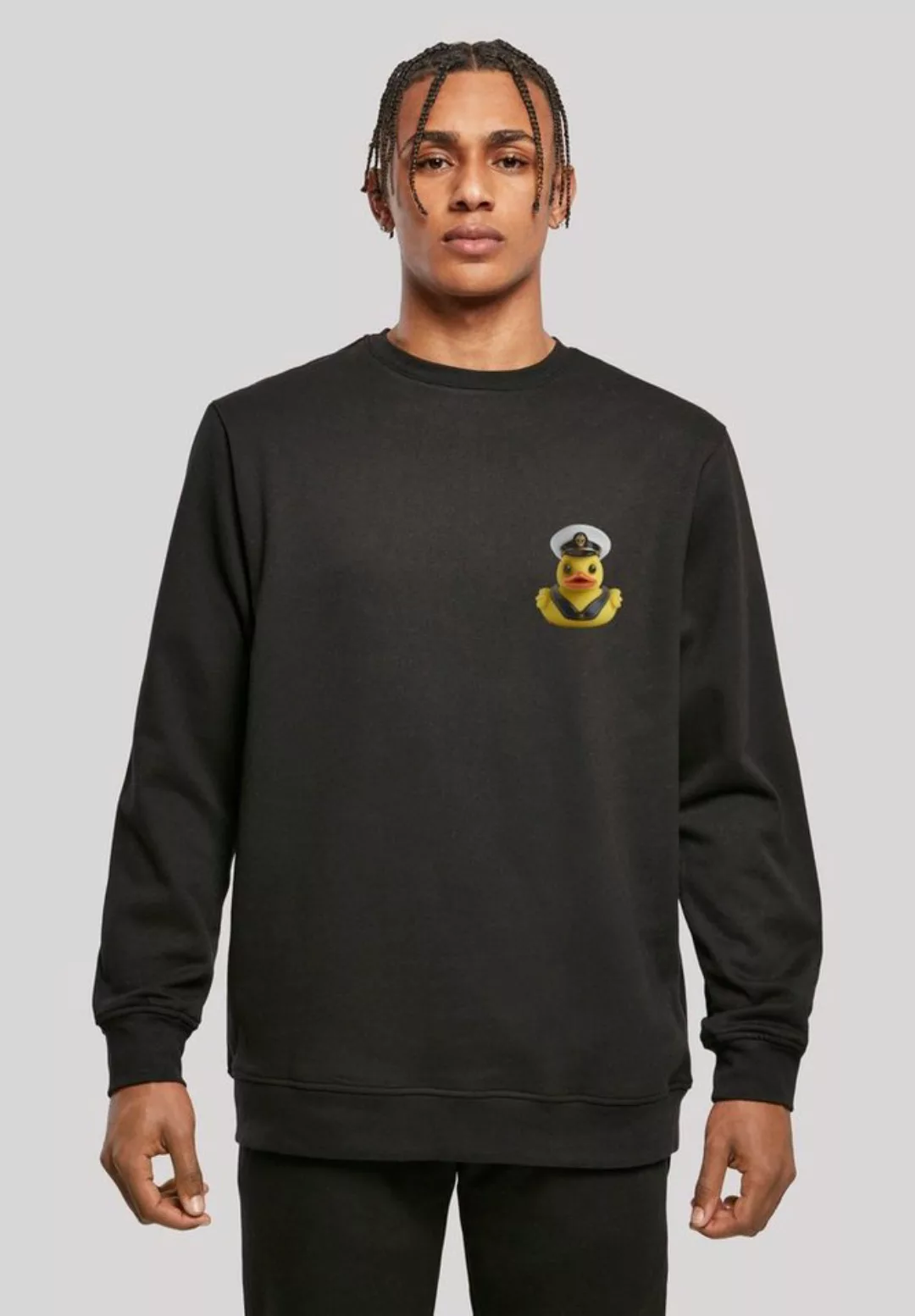 F4NT4STIC Kapuzenpullover "Rubber Duck Captain CREW", Print günstig online kaufen