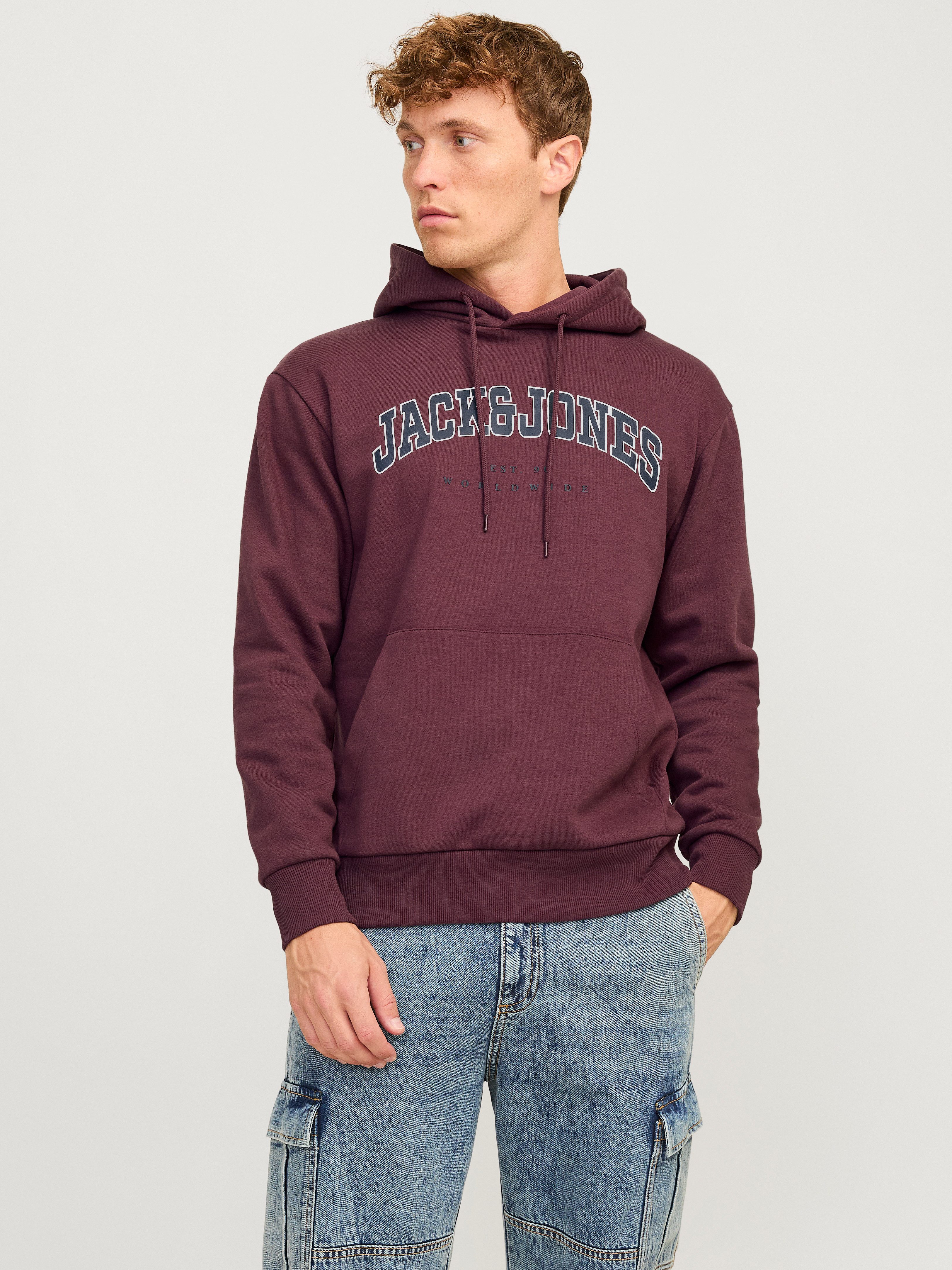Jack & Jones Kapuzensweatshirt JJECALEB VARSITY günstig online kaufen