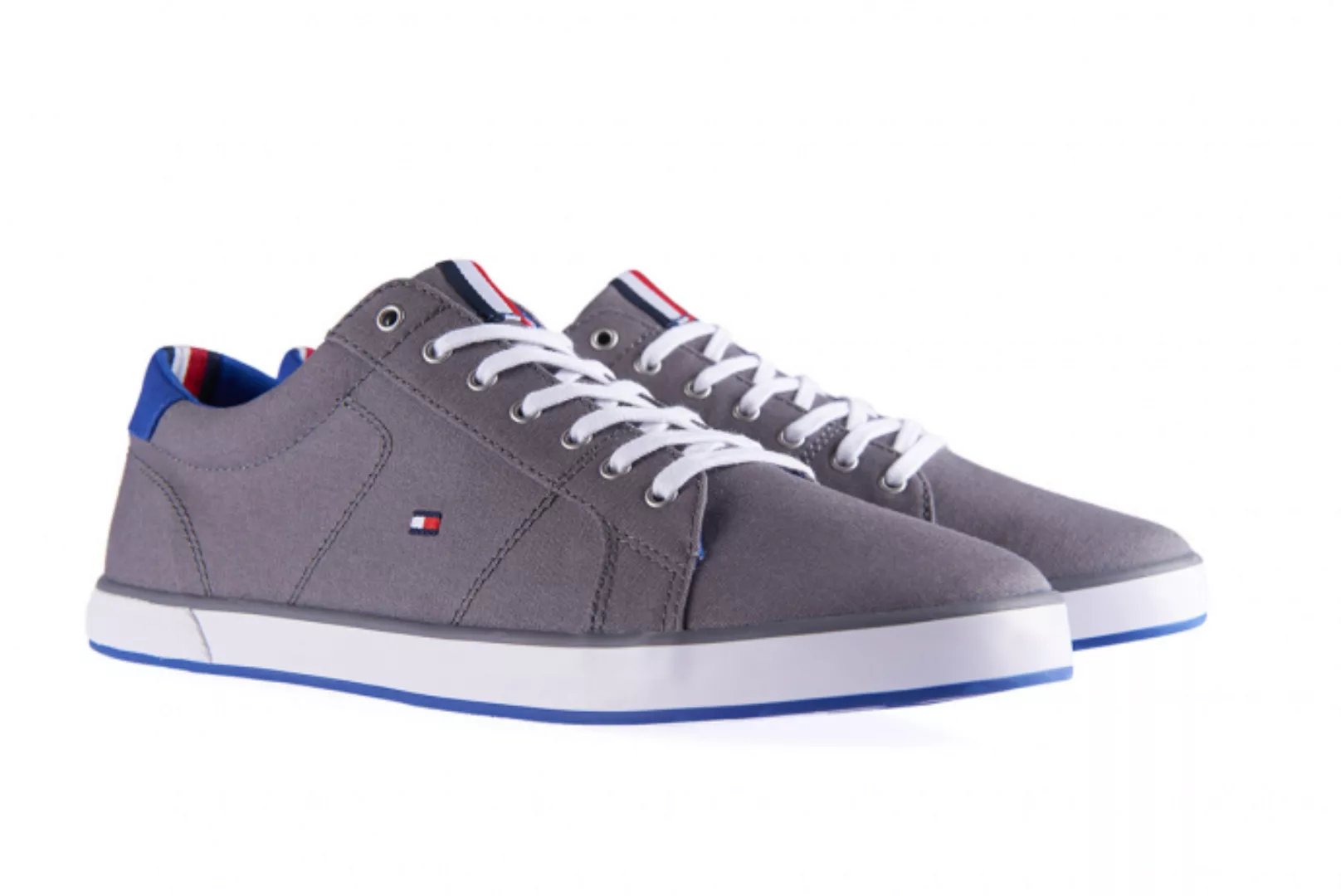 Tommy Hilfiger Baumwoll-Sneaker mit Kontrasteinsatz günstig online kaufen