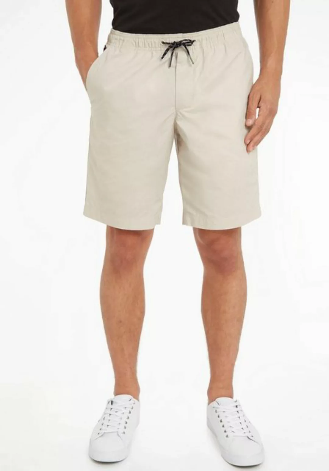 Tommy Hilfiger Stoffhose BROOKLYN PO POPLIN SHORT in schlichtem Design günstig online kaufen