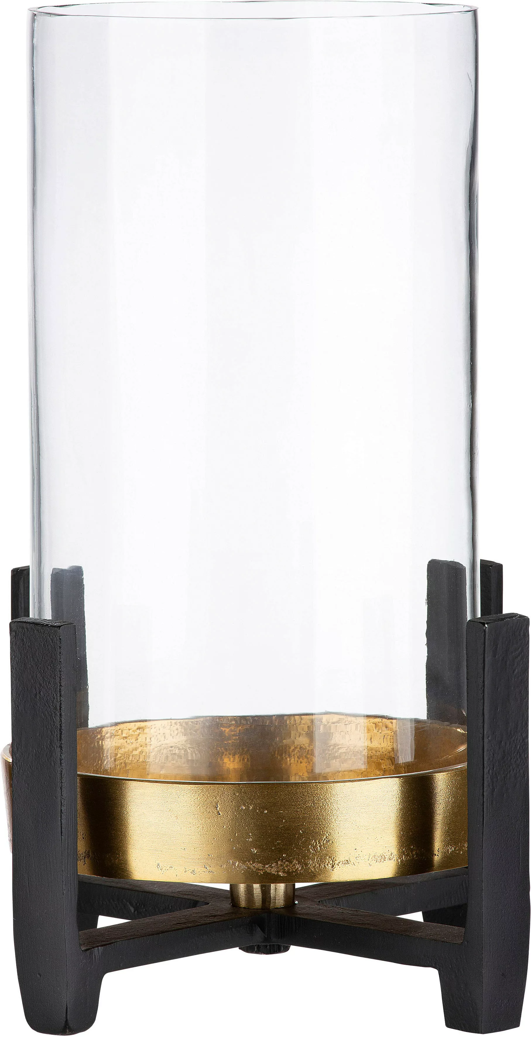 GILDE Windlicht "Nuro", (1 St.), aus Aluminium, mit Glaseinsatz günstig online kaufen