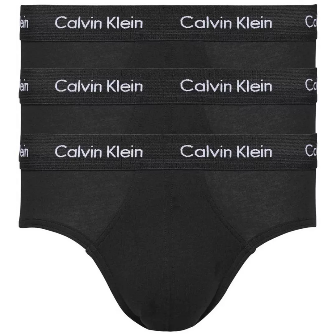 Calvin Klein 3-er Set Slips Schwarz günstig online kaufen