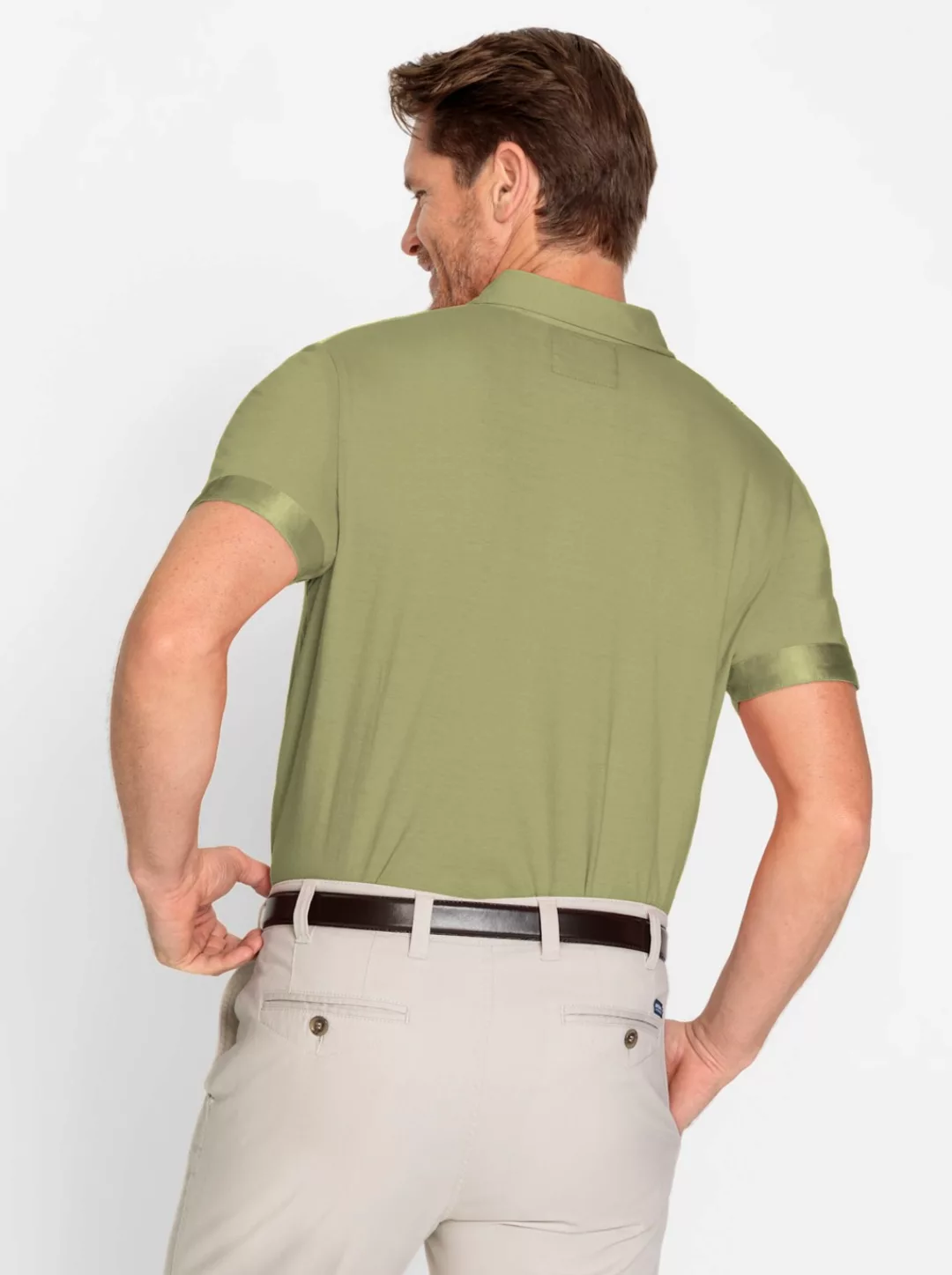 Marco Donati Kurzarmshirt "Kurzarm-Poloshirt", (1 tlg.) günstig online kaufen