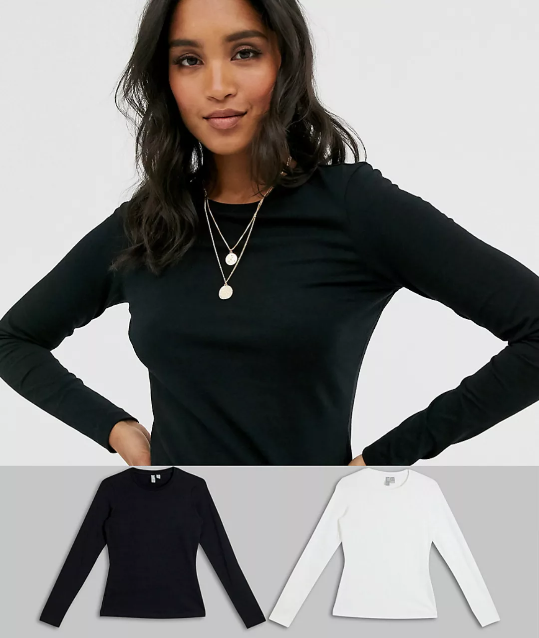 ASOS DESIGN – Ultimate – Langärmliges Shirt aus Bio-Baumwolle mit schmalem günstig online kaufen