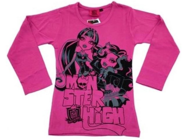 Monster High Langarmshirt Draculaura und Clawdeen Wolf günstig online kaufen