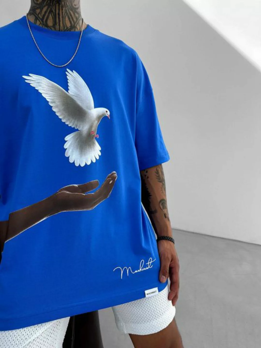 Abluka T-Shirt OVERSIZE FLYING DOVES T-SHIRT (1-tlg) günstig online kaufen