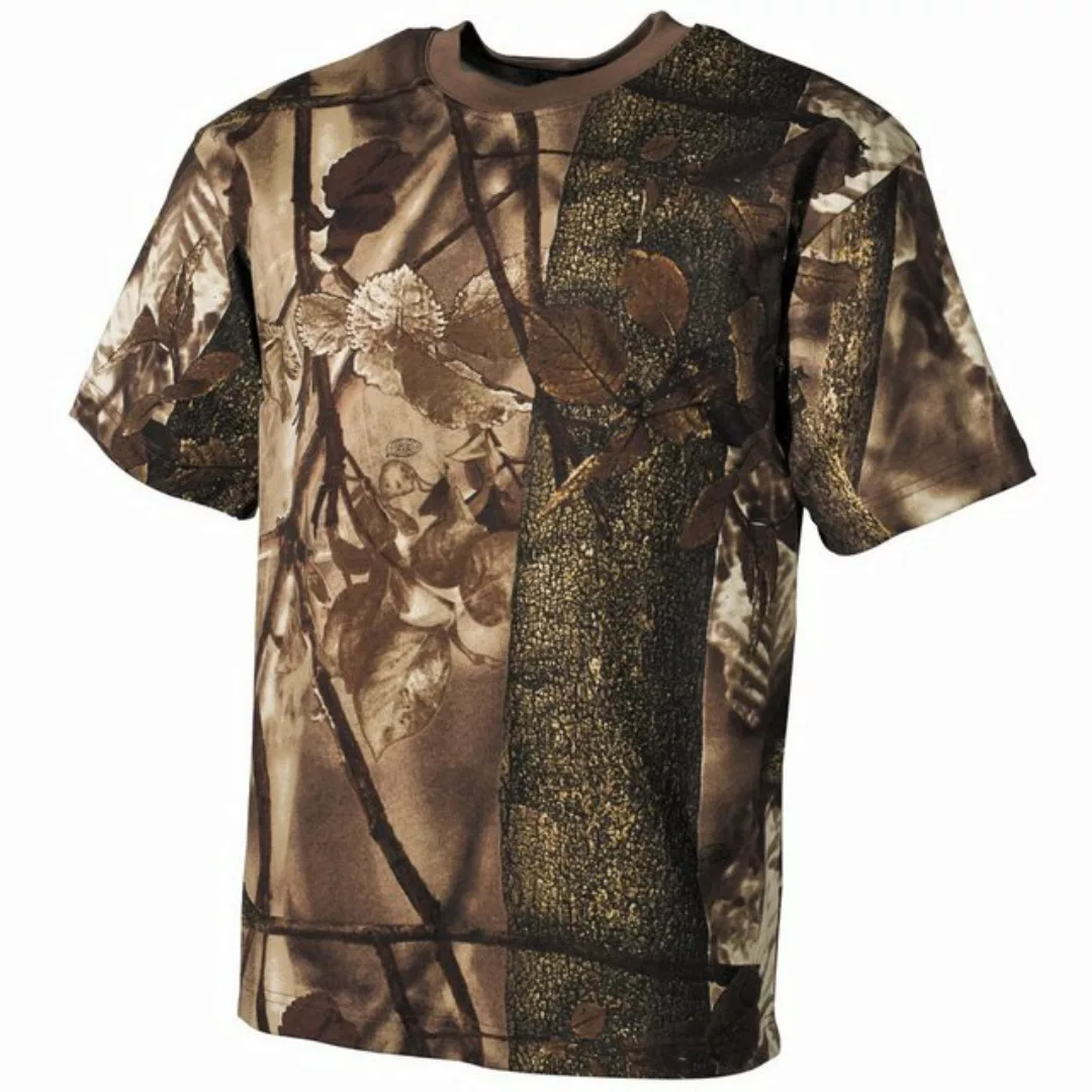 MFH T-Shirt MFH US T-Shirt, halbarm, 170 g/m², hunter-braun günstig online kaufen