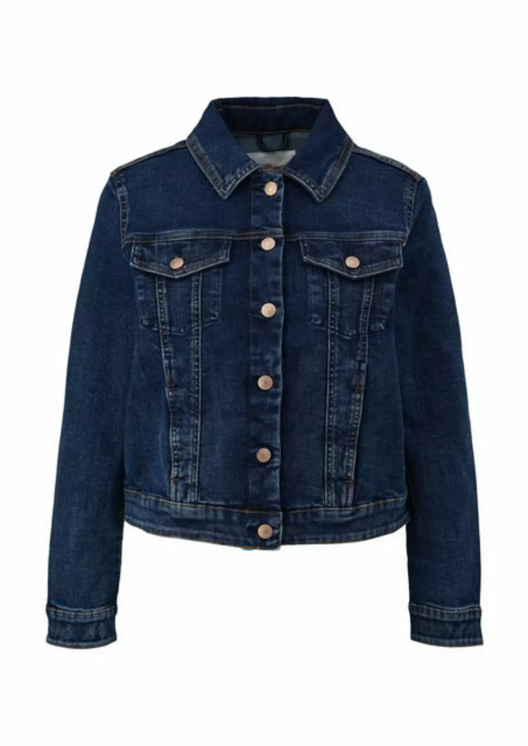 s.Oliver Jeansjacke mit Ziernähten günstig online kaufen