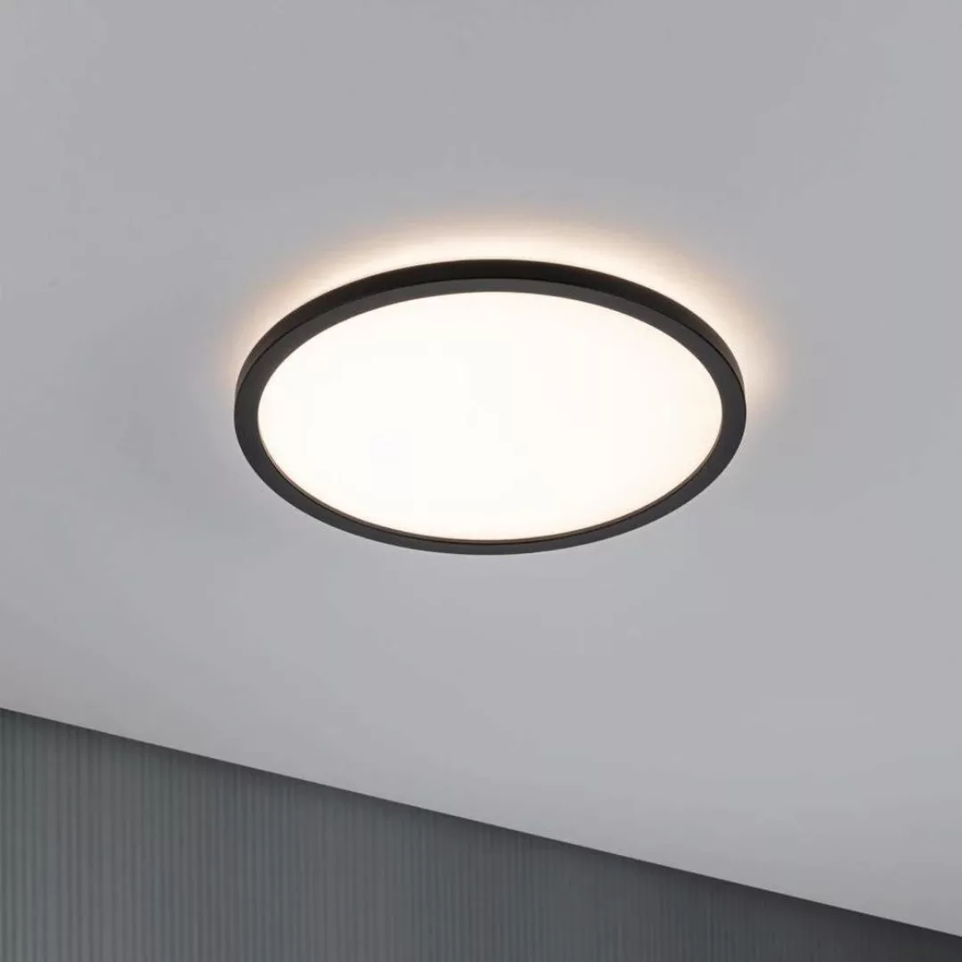 Paulmann Atria Shine Panel on/off black 830 Ø29cm günstig online kaufen
