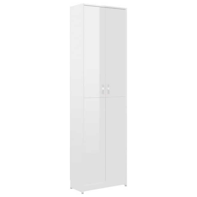 furnicato Kleiderschrank Garderobenschrank Hochglanz-Weiß 55x25x189 cm Holz günstig online kaufen