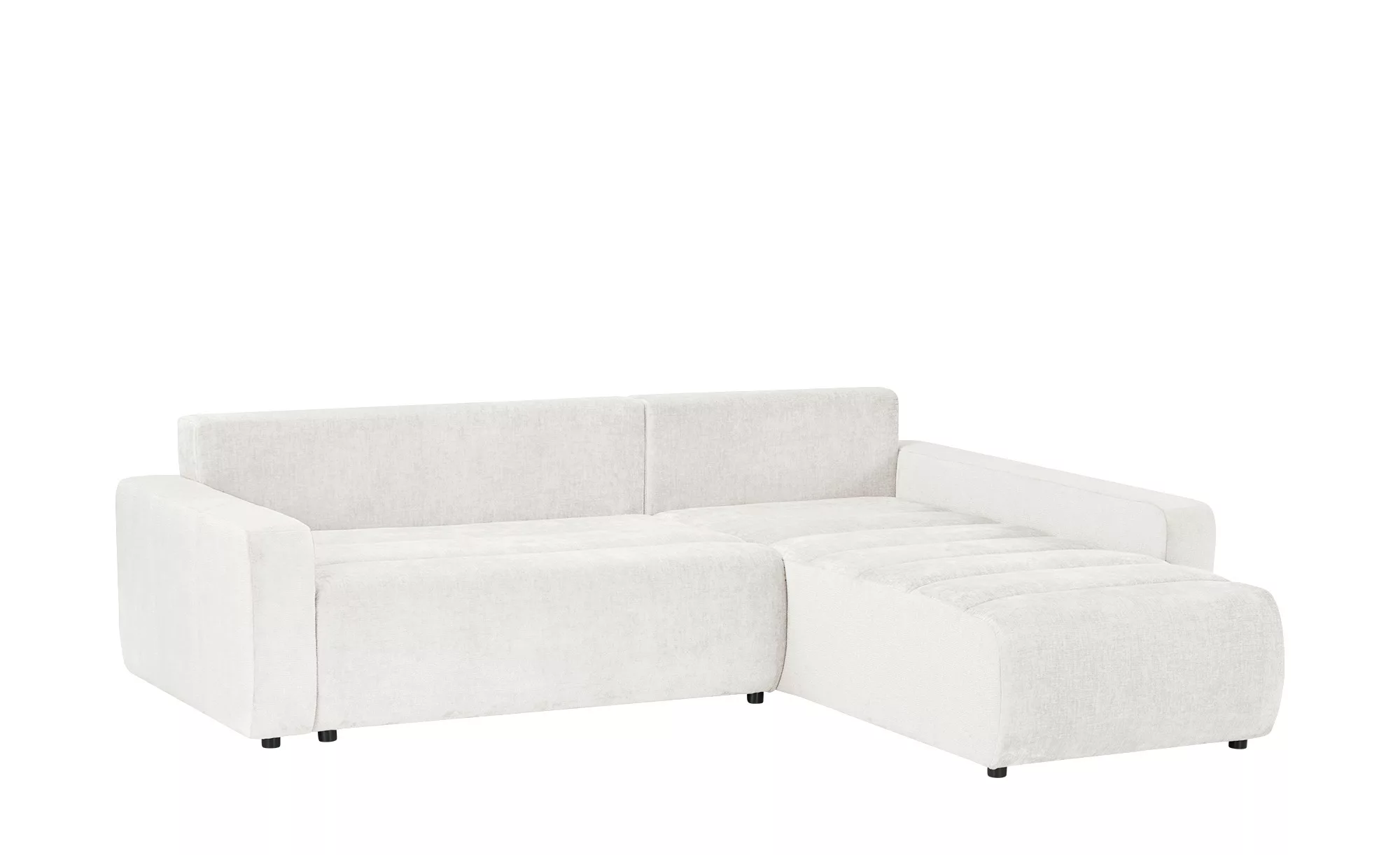 smart Ecksofa  Fania ¦ weiß ¦ Maße (cm): B: 257 H: 72 T: 208 Polstermöbel > günstig online kaufen