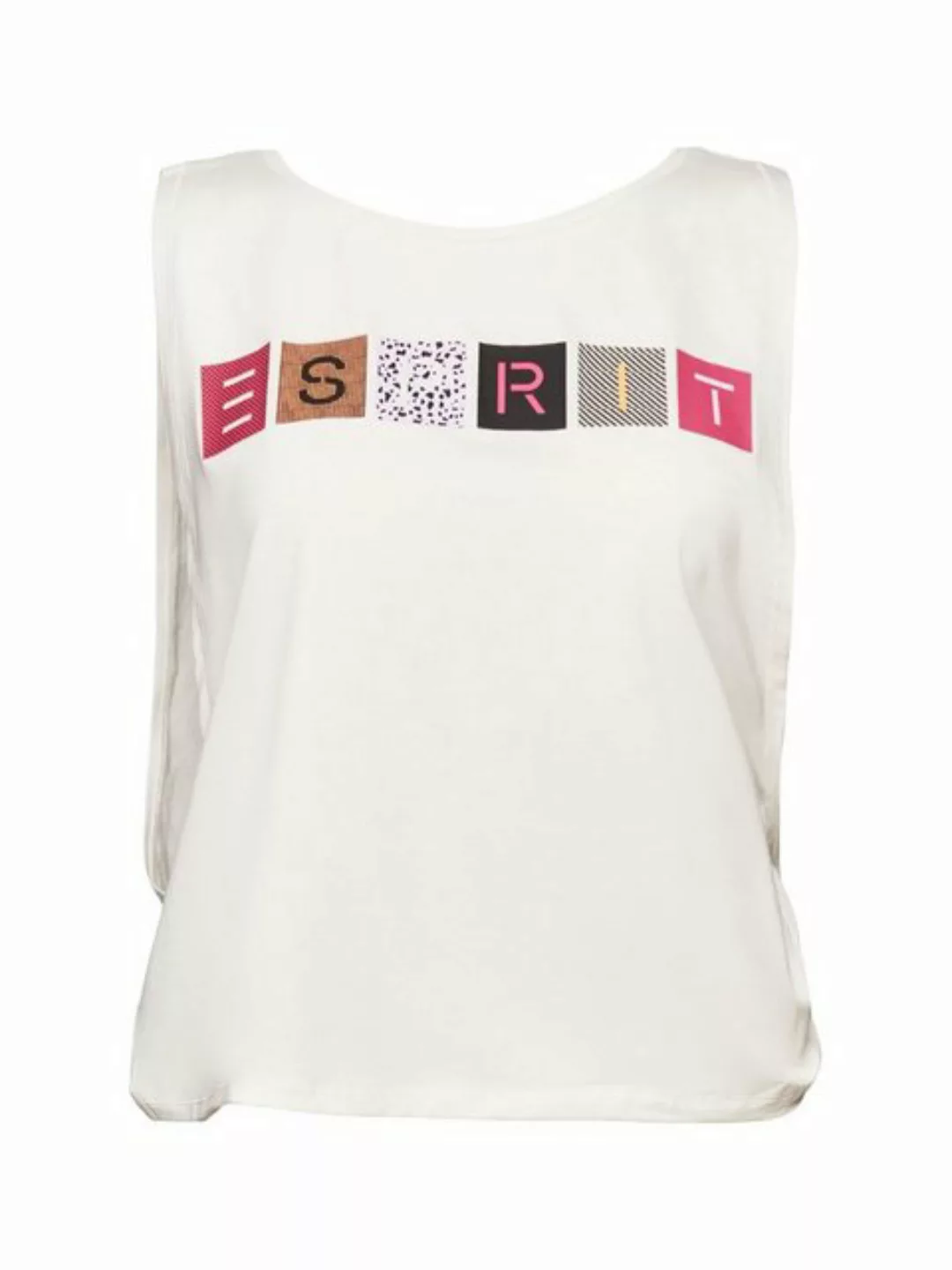 esprit sports T-Shirt Logo-Tanktop (1-tlg) günstig online kaufen