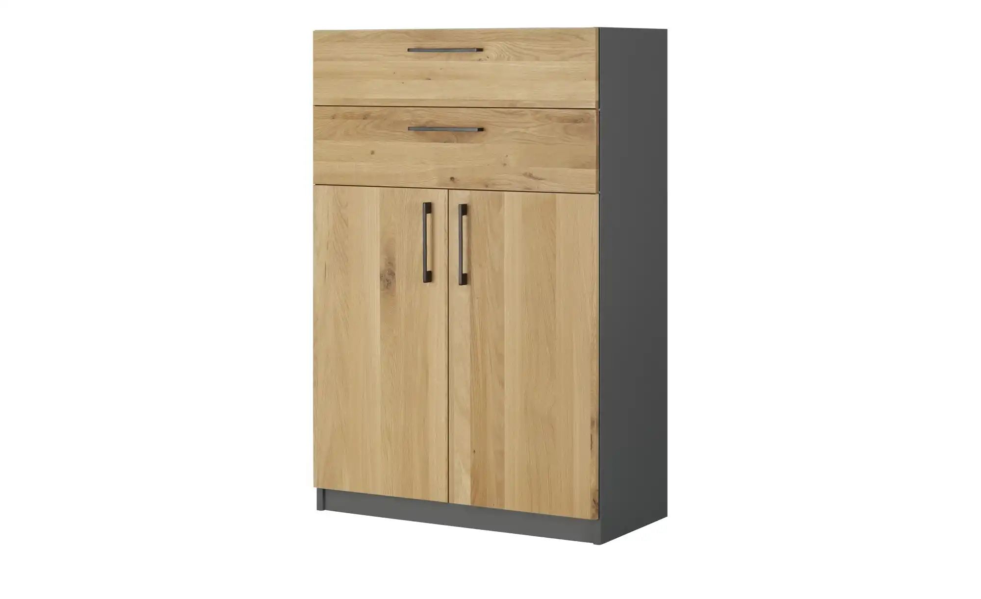 Aktenschrank  SOLIDLine ¦ grau ¦ Maße (cm): B: 80 H: 121,4 T: 40 Schränke > günstig online kaufen