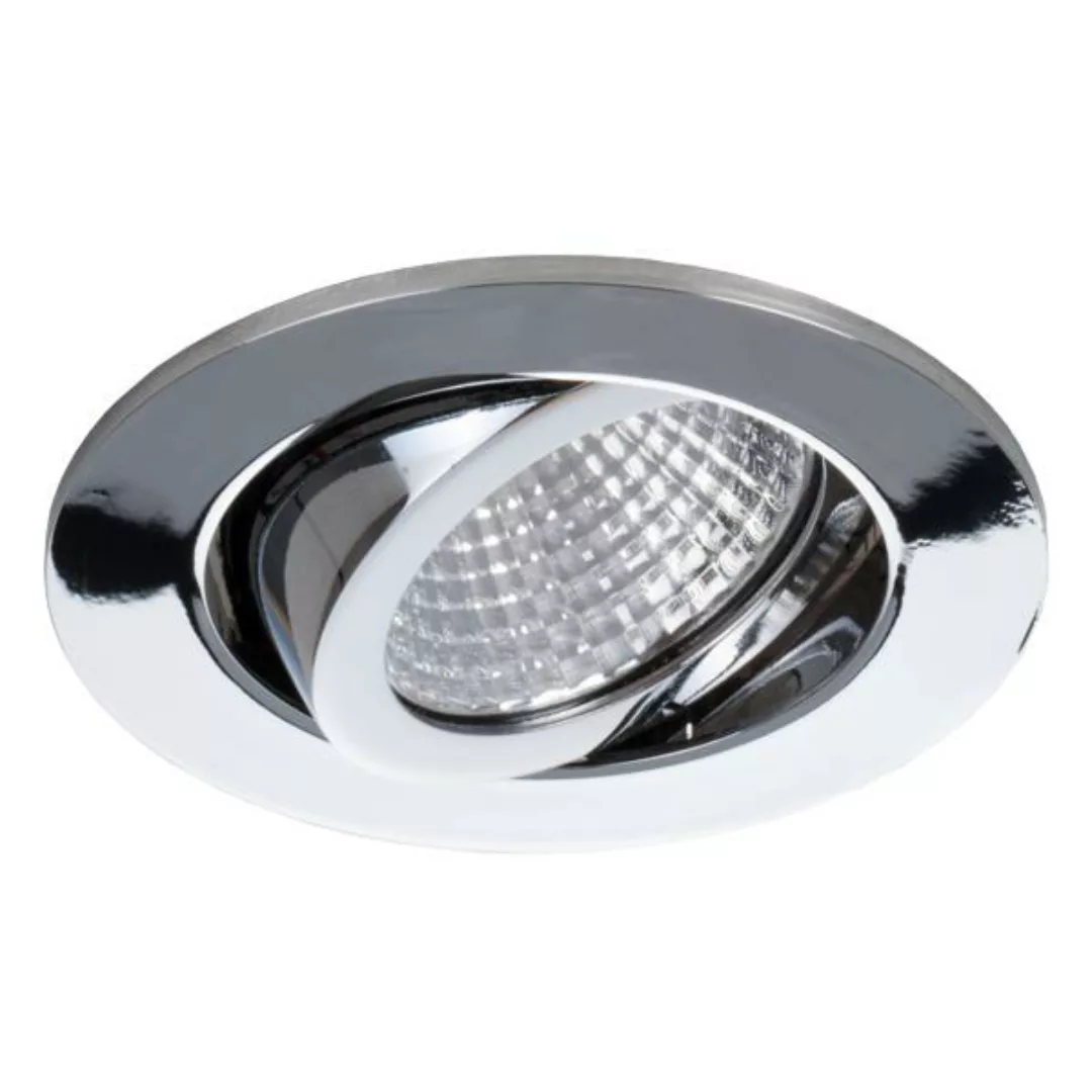 Brumberg LED-Einbaustrahlerset, schaltbar, chrom, rund - 38361023 günstig online kaufen
