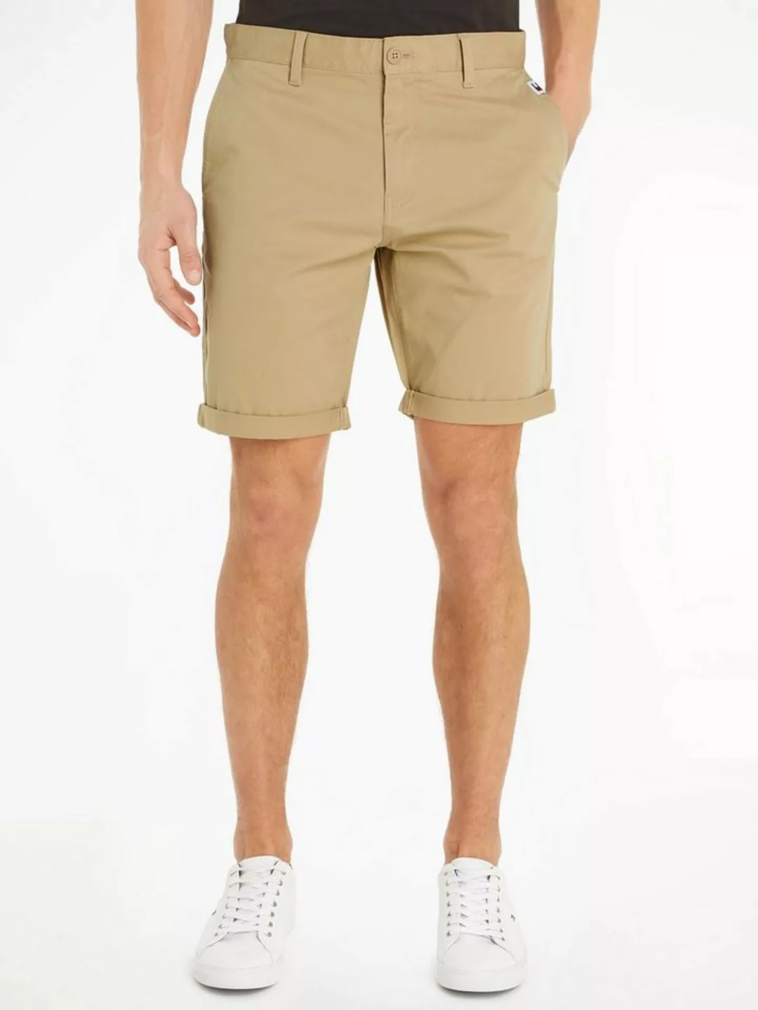 Tommy Jeans Chinoshorts TJM SCANTON SHORT Markenstickerei günstig online kaufen