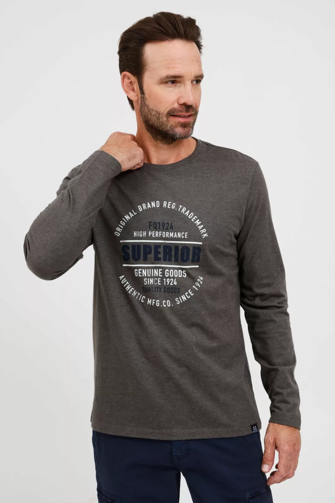 FQ1924 Langarmshirt "Langarmshirt FQRikard" günstig online kaufen