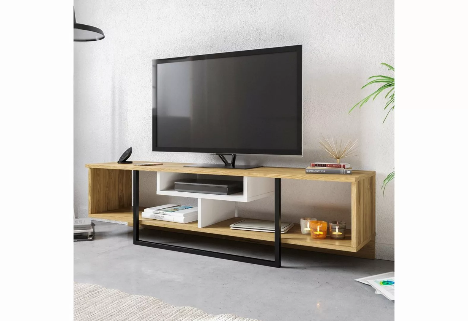 Skye Decor TV-Schrank Schränke, 40,2x149,4x35,2 cm, 100% Melaminbeschichtet günstig online kaufen