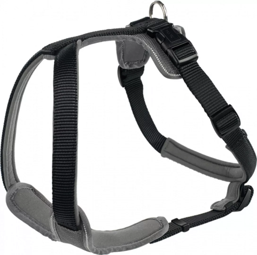 Hundegeschirr Neopreen 45-57 X 1,5 Cm Nylon Schwarz/grau günstig online kaufen