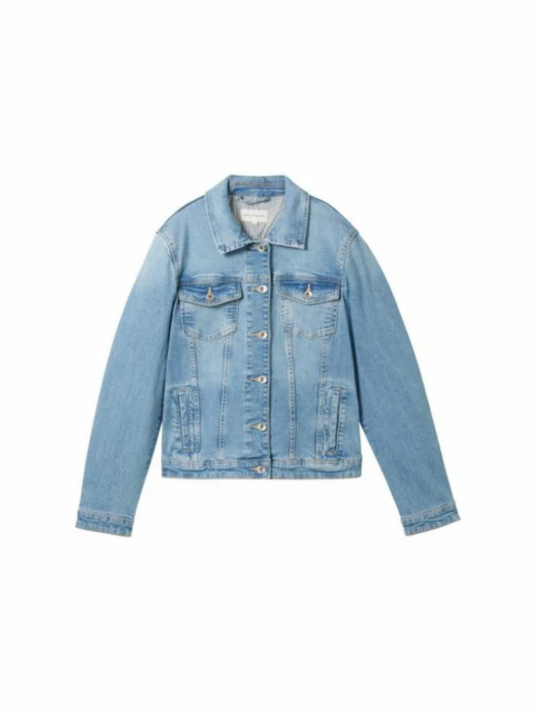 TOM TAILOR Denim Jeansjacke im klassischen Look und mit Stretch günstig online kaufen