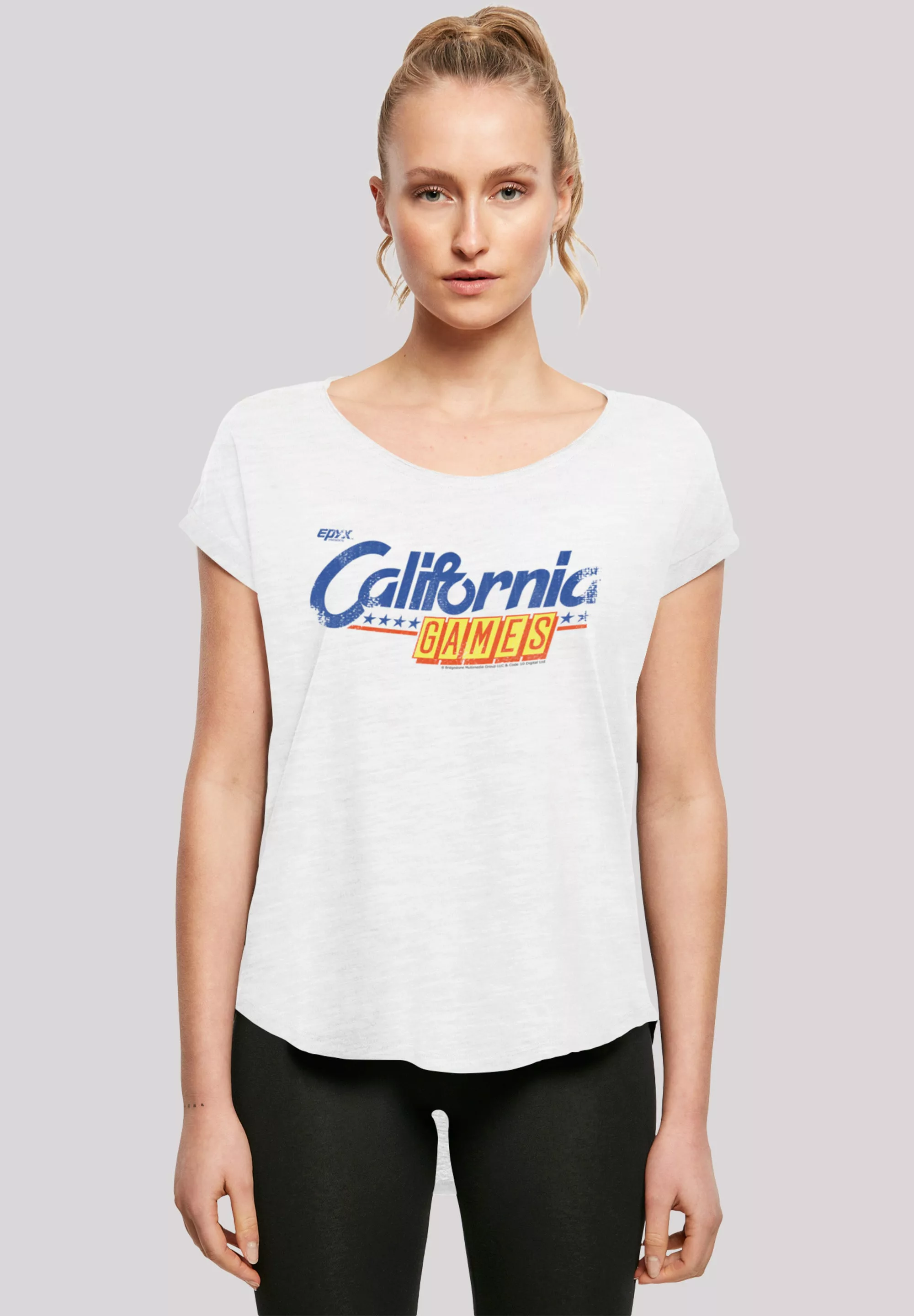 F4NT4STIC T-Shirt "Retro Gaming California GAMES LOGO", Print günstig online kaufen