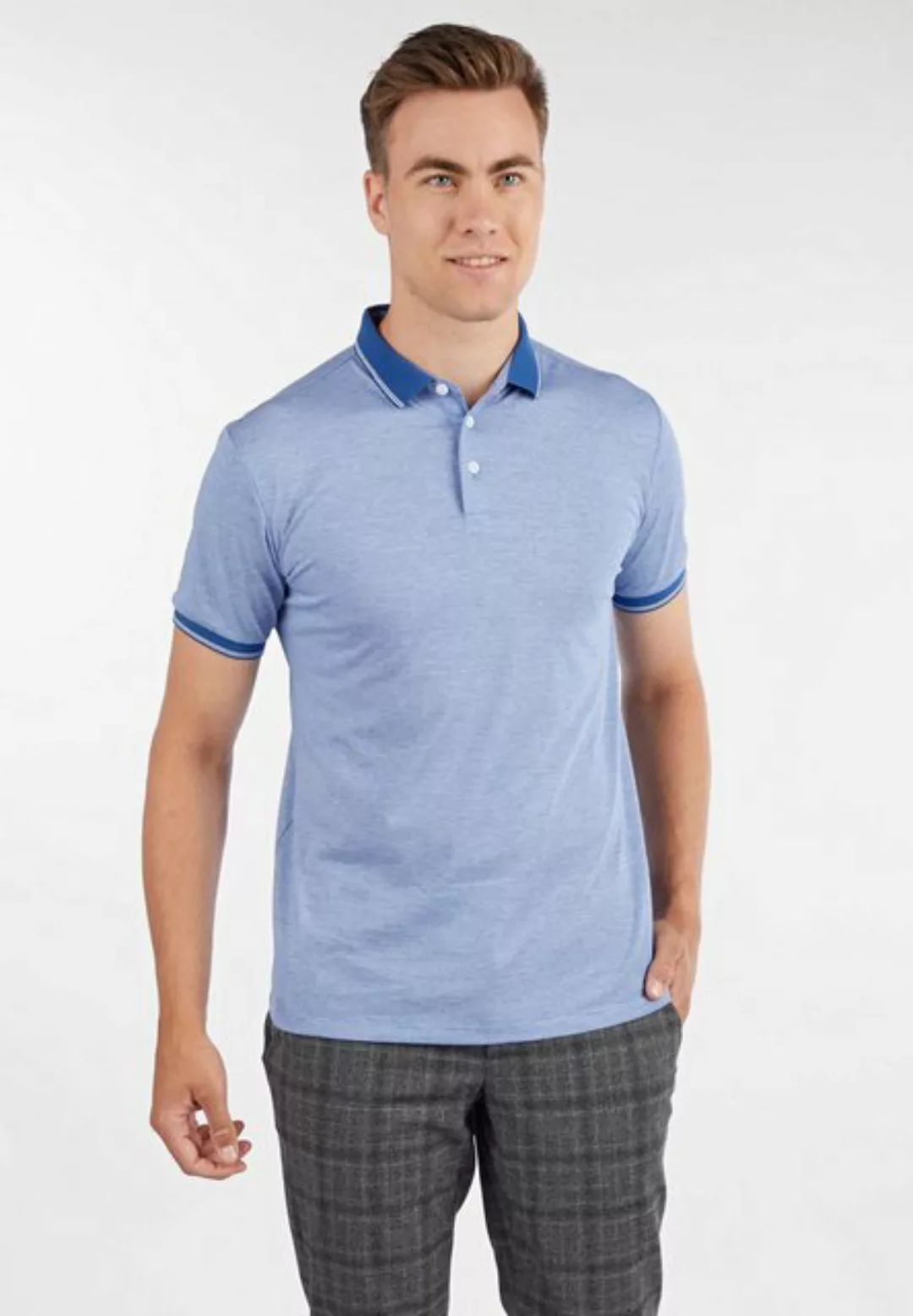 Lawrence Grey Poloshirt Poloshirt atmungsaktiv günstig online kaufen