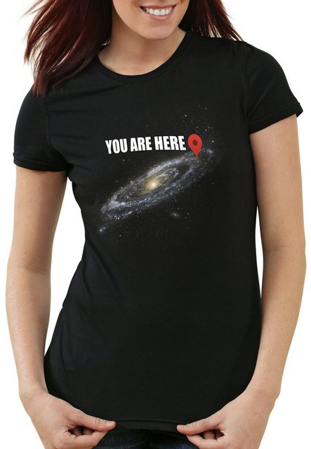 style3 T-Shirt Galaxy - you are here navigationssystem günstig online kaufen