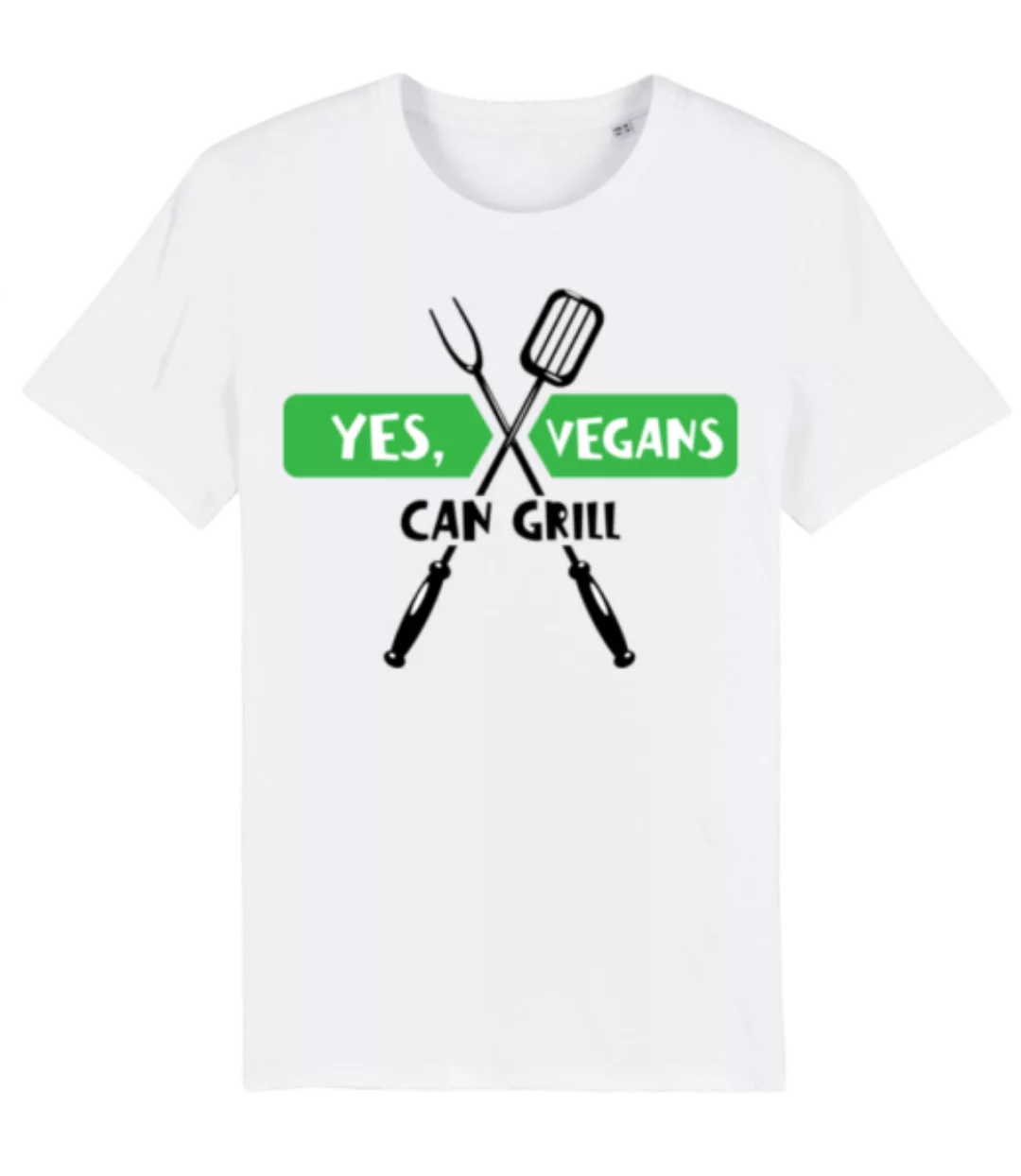 Vegans Can Grill · Männer Bio T-Shirt Stanley Stella 2.0 günstig online kaufen