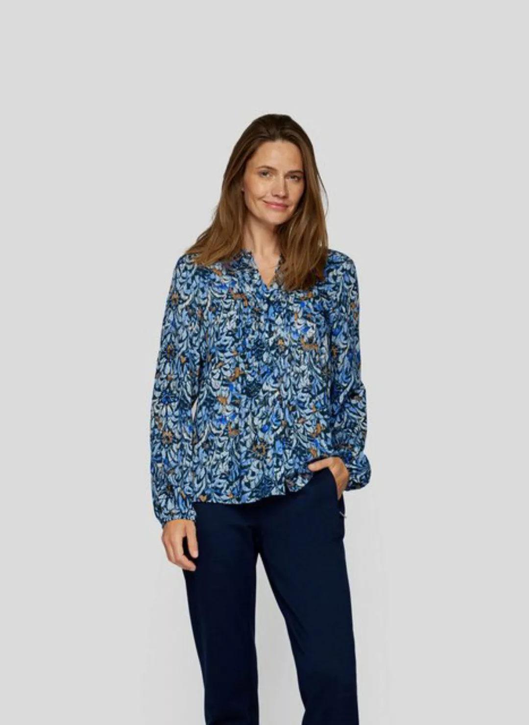 Rabe Klassische Bluse RABE Leichte Bluse mit floralem Print günstig online kaufen