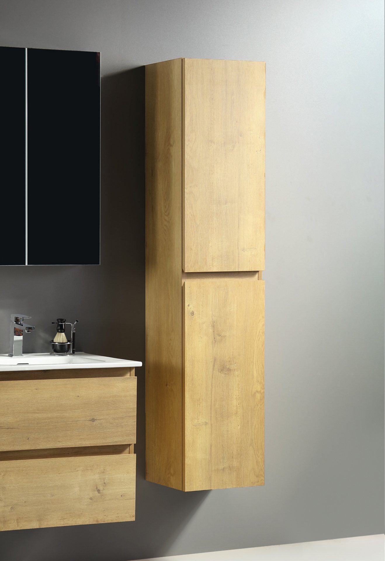 Alpenberger Badmöbel-Set - Badschrank Badezimmerschrank, (Badezimmer günstig online kaufen