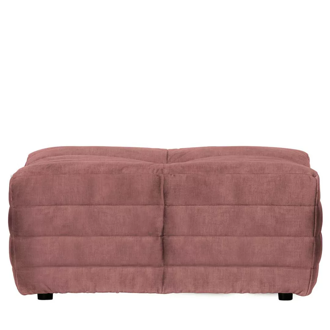 Design Couchhocker in Rosa Samt 95 cm breit günstig online kaufen