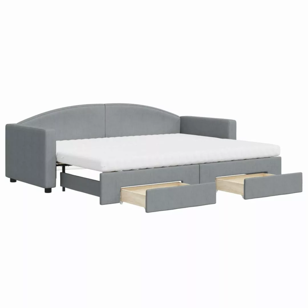 vidaXL Bett Tagesbett Ausziehbar mit Schubladen günstig online kaufen