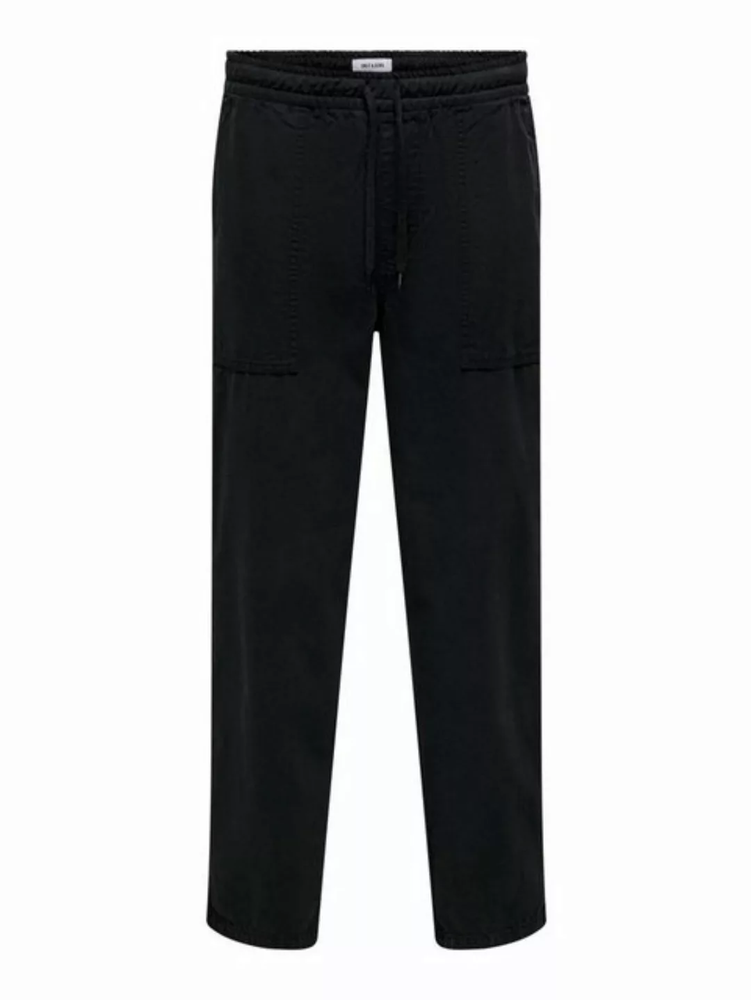 ONLY & SONS Stoffhose - weite Baggy Hose mit Kordelzug - ONSSINUS LOOSE günstig online kaufen