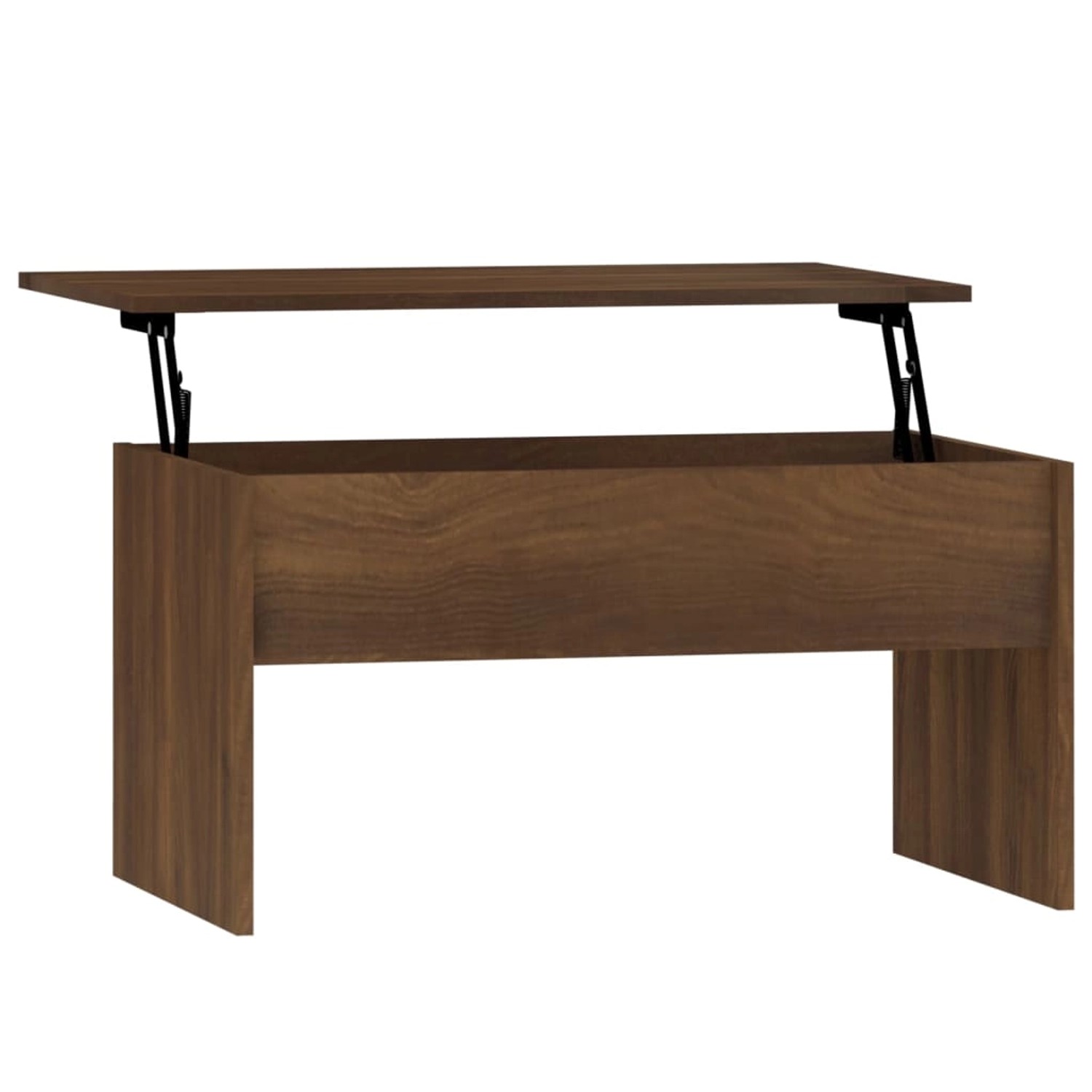 vidaXL Couchtisch Braun Eichen-Optik 80x50,5x41,5 cm Holzwerkstoff günstig online kaufen