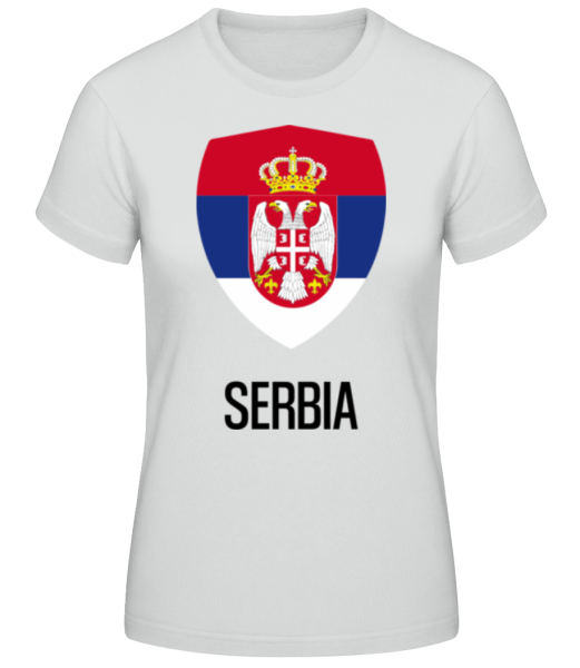 Serbia · Frauen Basic T-Shirt günstig online kaufen