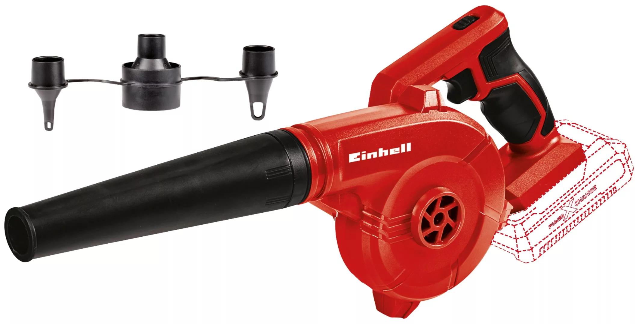 Einhell Akku-Bläser TE-CB 18/180 Li-Solo günstig online kaufen